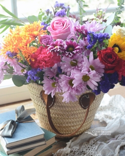 CB-2851-basket_colorfulflowers