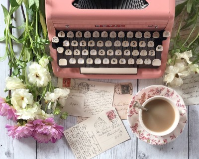 CB-2914-typewriter-flowers-postcards2 CB-2914-typewriter-flowers-postcards2