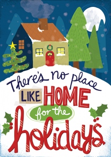 DDD-1026NoPlaceLikeHomeFlagFLAT