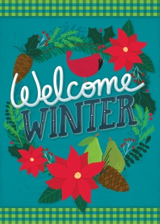 DDD-1029WelcomeWinterFlag
