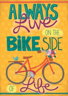 DDD-1031BikeSideofLifeFlag