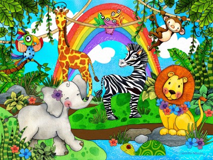 JN-0002b-Colorful-Jungle-Fun