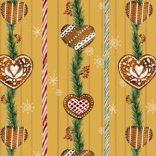 JN-0107-Gingerbread-Hearts-And-Pine-Stripes