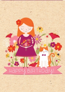 JW-1011e-card-happy-birthday-floral-cat-girl