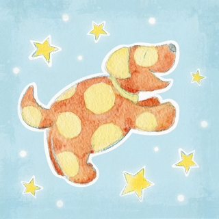 JW-1070a-dog-18x18