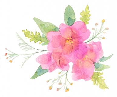 JW-1173a-magenta-watercolor-floral