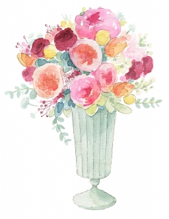 JW-1173c-watercolor-vase-of-flowers