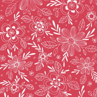 JW-1186k-pattern-red-line-flowers