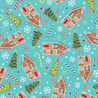 JW-1193h-Gingergread-tossed-pattern-lt-blue
