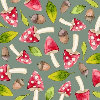 JW-1203h-Hello-Fall-mushroom-pattern-sage