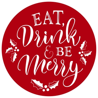 JW-9999d-eat-drink-be-merry-round-sign
