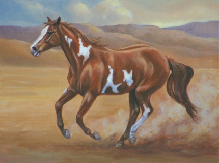 KKH-9030-horse_red-paint