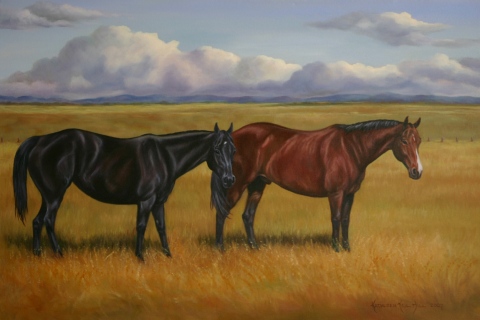 KKH-9142-two-Horses
