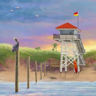 MS-2302-lifeguard-watercolor