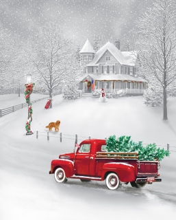 MS-3282g-red-truck-holiday-dr-contemporary-truck