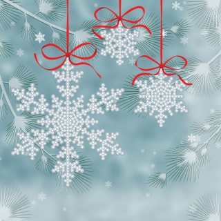 MS-3291b-Snowflake-Silhouettes-Napkin-Blue-Ser