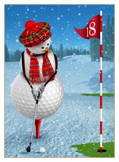 MS-7851a-Golf-Ball-Snowman-Putting