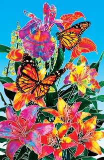 MS-7911l-banner-blue-sky-with-Butterflies