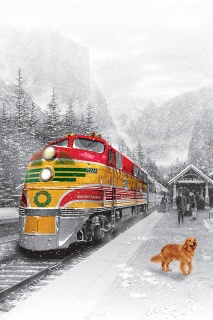 MS-9420c5-train-bw-lite-dog-8-x12-vert