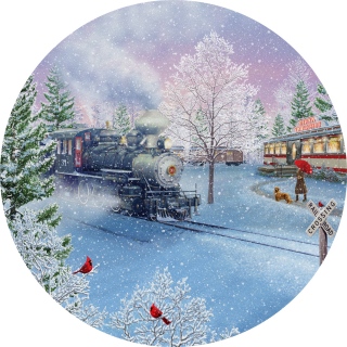 MS-9421c-Ten-wheeler-trackside-dinner-winter