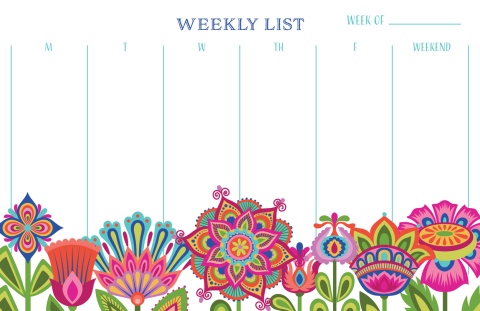 MT-112f-Life is Beautiful Weekly Planner