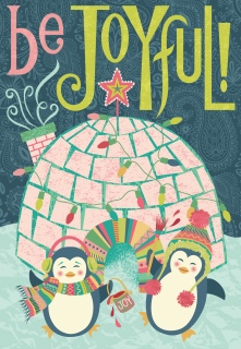 igloo and penguin_color