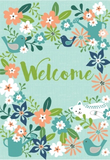 SPRING critter flag