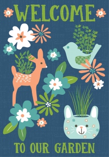 SPRING critter flag SPRING critter flag