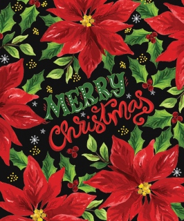 christmas floral cards3