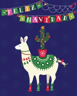 LLAMA CHRISTMAS rev
