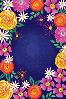 field of flowers