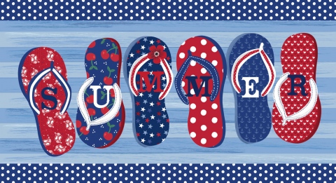 flip flop rug