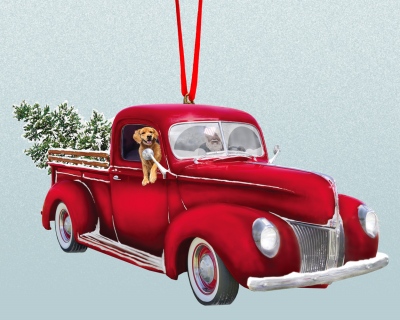 ornament-red-truck